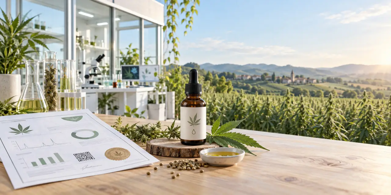 Huile CBD sans THC : l’origine et le certificat qui comptent avant l’achat