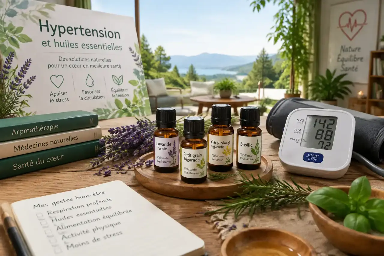 hypertension et huiles essentielles