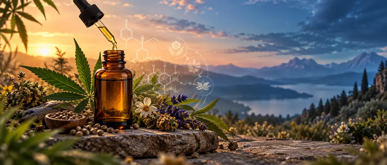 Huile CBD full spectrum : une composition plus riche, mais des effets variables